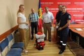 Secția Situații Excepționale Dubăsari completată cu noi echipamente de stingere a incendiilor de vegetație uscată