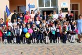 Președintele raionului Dubăsari alături de elevii Liceului teoretic ,,Vlad Ioviță” Cocieri în prima zi de școală