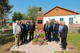 Președintele raionului a participat la edificarea bustului dlui Evstratiev Terentii Maximovici, ex-președinte al fostei gospodării agricole