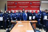 Pompierii și salvatorii din raionul Dubăsari felicitați de președintele raionului Dubăsari
