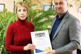 Administratoarea Incubatorului de Afaceri din raionul Dubăsari menționată cu diploma Consiliului raional Dubăsari