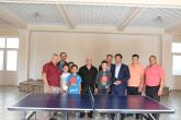 Tinerii iubitori ai tenisului de masă se bucură de susţinerea Preşedintelui raionului Dubăsari