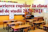 Ministerul Educației, Culturii și Cercetării a aprobat ordinul nr. 438/2020 „Cu privire la înscrierea copiilor în clasa I în anul de studii 2020-2021”