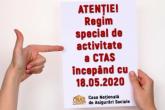 Casa teritorială de asigurări Sociale va activa în regim special