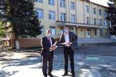Demararea lucrărilor în cadrul proiectului „Sporirea eficienței energetice a liceului teoretic „Holercani" raionul Dubăsari", finanțat de Uniunea Europeană.