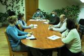 Ședință de lucru privind derularea activității pe luna decembrie a Secției construcții