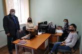 Vizita de lucru a președintelui raionului la Centrul raional de tineret Dubăsari