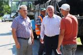 Lucrările de reparație a drumurilor publice locale de interes raional în platoul Coșnița pe ultima sută de metri