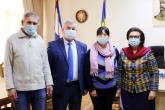O familie de cetățeni străini au depus jurământul de credință Republicii Moldova