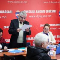 Ședința de constituire a Consiliului raional Dubăsari mandatul 2023-2027