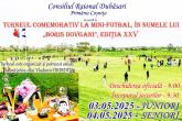 Invităm amatorii de fotbal la un meci spectaculos la Turneul comemorativ la mini-fotbal, în numele lui „Boris Dovgani”, ediţia XXV