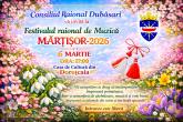 Vine Primăvara, vine &bdquo;Mărțișorul&rdquo; la Dubăsari!