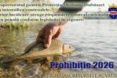 Prohibiție la pescuit 2026: protejăm resursele acvatice