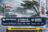 ALERTĂ METEO: Cod Galben de v&acirc;nt puternic și răcire accentuată (7&ndash;13 aprilie)