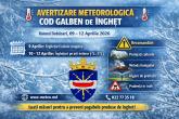 AVERTIZARE METEOROLOGICĂ: COD GALBEN DE &Icirc;NGHEȚ