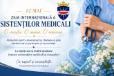 Mesajul Președintelui Raionului Dubăsari cu ocazia Zilei Internaționale a Asistenților Medicali