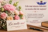 La mulți ani și sincere felicitări doamnei Alexandra Beșleaga!