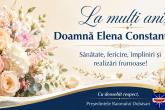 G&acirc;nduri Alese și Urări de Bine pentru Elena Constantinov