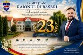 Raionul Dubăsari la ceas aniversar: 23 de ani de unitate și dezvoltare continuă