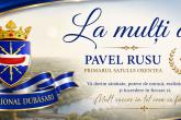 Felicitare cu ocazia aniversării a 40 de ani a domnului Pavel Rusu